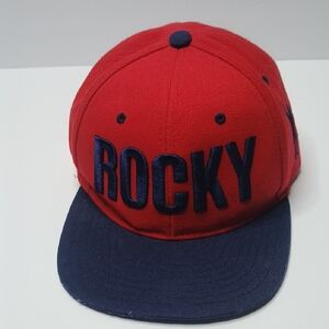 Rocky Hat Cap Snap Back Philadelphia Embroidered Movie Boxing Mens Iconic